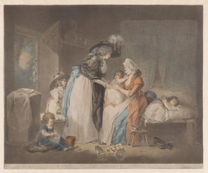 A Visit to the Child at Nurse by William Ward
