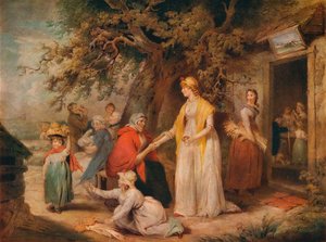 Outside a Country Alehouse by William Ward
