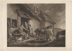 The First of September, Evening by William Ward after George Morland