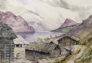 Romsdal Fjord, 1850 by William West