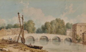 Maidstone Bridge by William Westall
