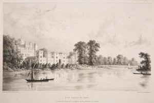 New Palace, Kew by William Westall
