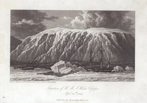 Situation of H.M.S Hecla and Griper by William Westall