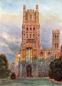 Ely, from the West Front by William Wiehe Collins