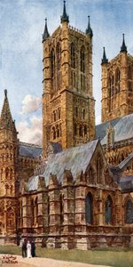 Lincoln, the West Towers by William Wiehe Collins