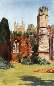 Wells, the Ruins of the Banqueting Hall by William Wiehe Collins