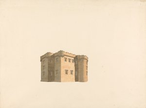 Cluny Castle, Aberdeenshire, Scotland: Perspective