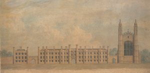 Elevation of a Proposed Design for King