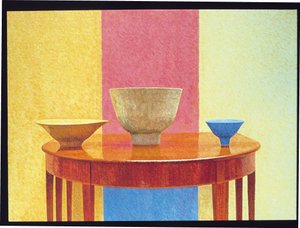 Still Life, Three Lucie Rie Bowls