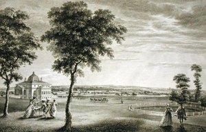 Foots-Cray Place in Kent the seat of Bourchier Cleeve Esq. (1715-60) by William Woollett