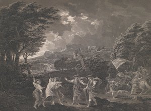 Macbeth and the Witches Shakespeare, Macbeth, Act 1, Scene 1 by William Woollett