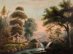 Near Dalyminy, Llyn, North Wales by William Young