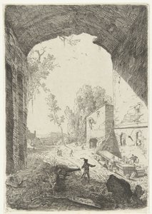 Inn near the Grotta della Ninfa Egeria