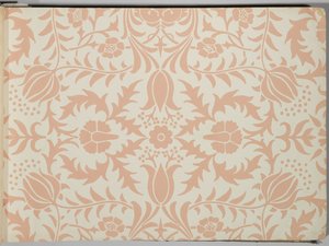 Wallpaper sample book, before 1917