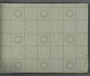 Wallpaper sample book, before 1917