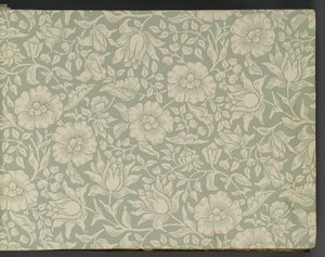 Wallpaper sample book, before 1917