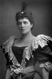 Lady Randolph Churchill 1854-1921, American society beauty, 1893