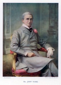 Sir John Hare, English Actor and Manager of the Garrick Theatre by William and Daniel Downey