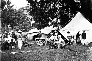 British Indian Army Camp, c.1860s