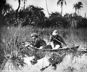 Duck Shooting in India, c.1878