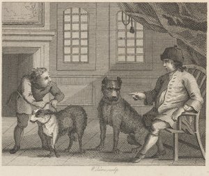 The Cur and the Mastiff by Wilson