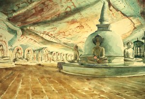 Dambulla, The King
