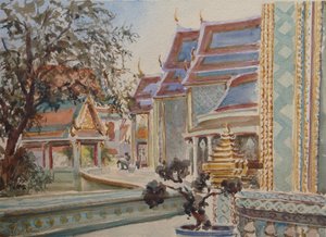 Wat Ratchaborpit, Bangkok by Wilson Clive