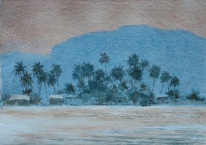 925 Evening Light, Inle Lake by Wilson Clive