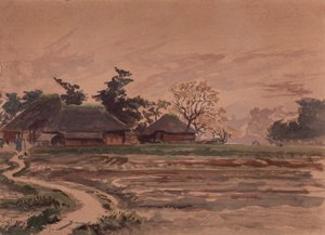 Landscape with Houses by Winckworth Allan Gay