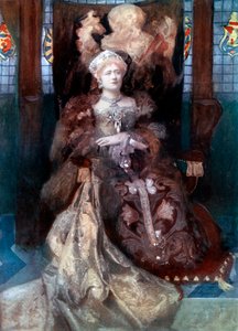 Ellen Terry in Henry VIII by Window and Grove