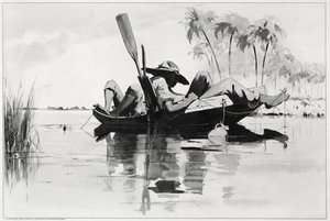A Fishing Party by Winslow Homer