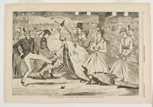 A Parisian Ball—Dancing at the Mabille, Paris by Winslow Homer