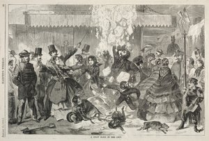 A Snow Slide in the City, 1860