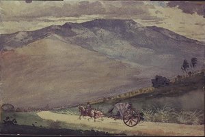 A Volante on a Mountain Road, Cuba by Winslow Homer