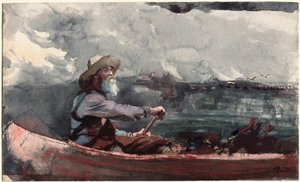 Adirondacks Guide by Winslow Homer