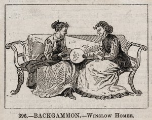 Backgammon by Winslow Homer