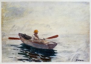 Boy in a Boat by Winslow Homer