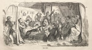 Camp Meeting Sketches: The Tent by Winslow Homer
