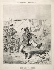 Campaign Sketches: Our Jolly Cook by Winslow Homer
