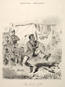 Campaign Sketches: Our Jolly Cook by Winslow Homer