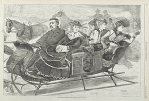 Christmas Belles by Winslow Homer