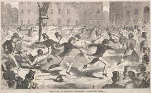 Class Day, at Harvard University, Cambridge, Massachusetts by Winslow Homer