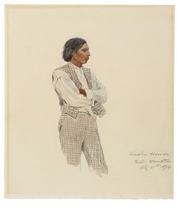 David Pharaoh, The Last of the Montauks by Winslow Homer