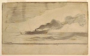 Fishing Trawler, ca. 1881 by Winslow Homer