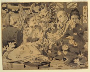 International Tea Party, ca. 1867