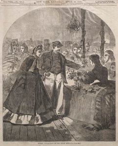 Floral Department of the Great Fair by Winslow Homer