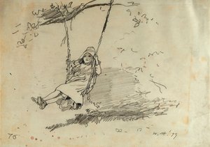 Girl on a Swing, 1879