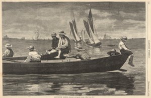 Gloucester Harbor, from Harper by Winslow Homer