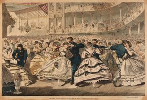 Great Russian Ball at Academy of Music--Nov. 5, 1863 by Winslow Homer