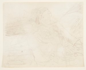 Man on a Deck Striking a Ship